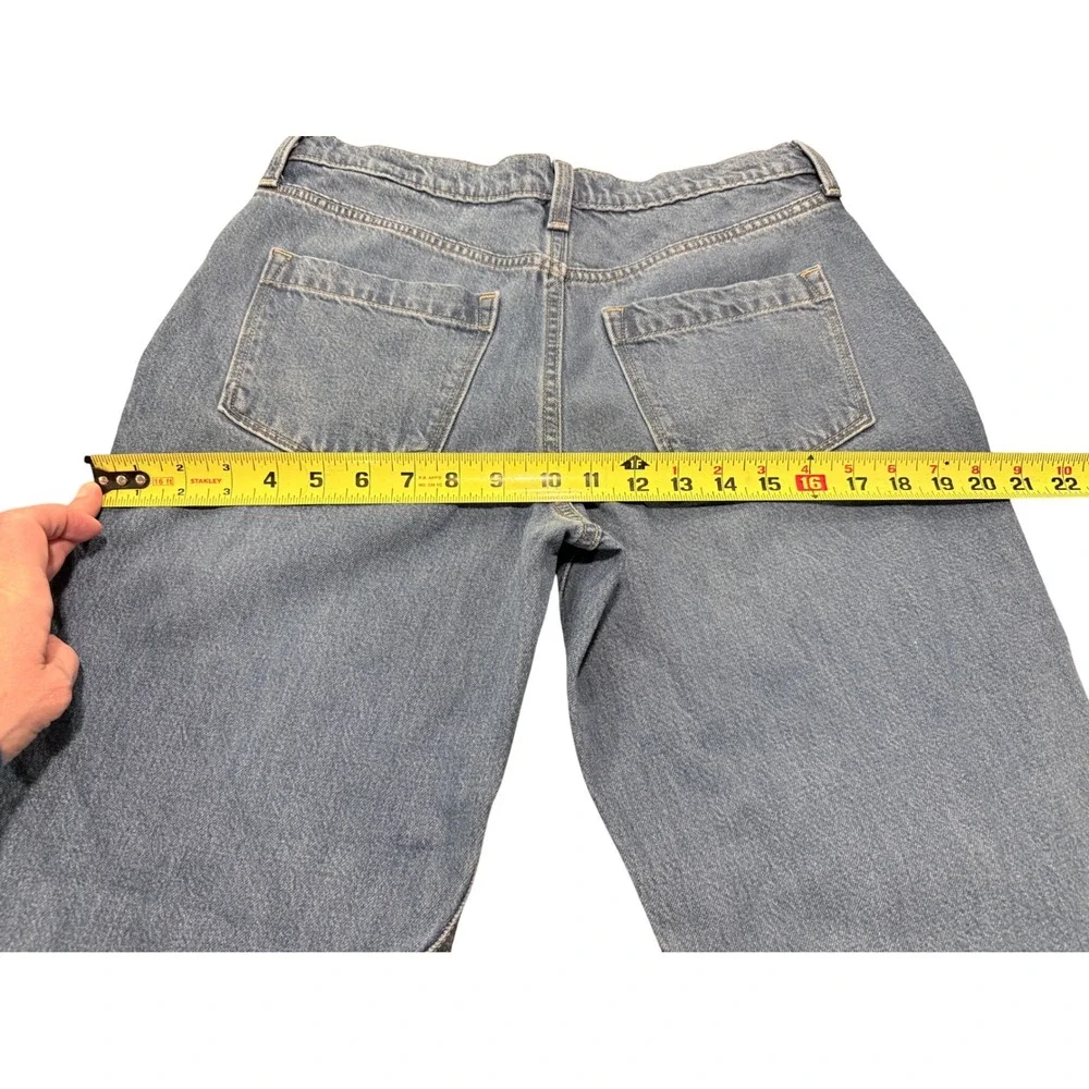Banana Republic High-Rise Barrel Jeans Medium Wash‎ Blue 515700-00 Womens 29/8